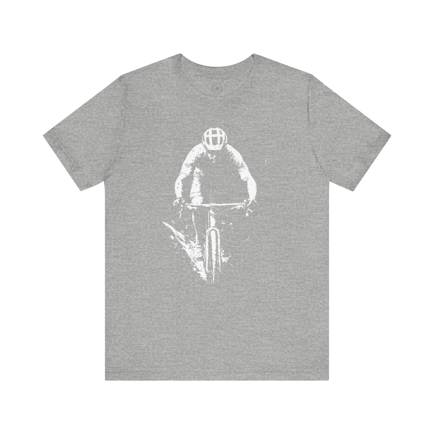 the logo of the man with the gravel bike cyclist V1