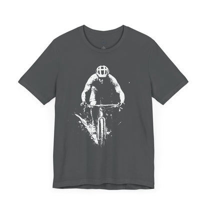 the logo of the man with the gravel bike cyclist V1